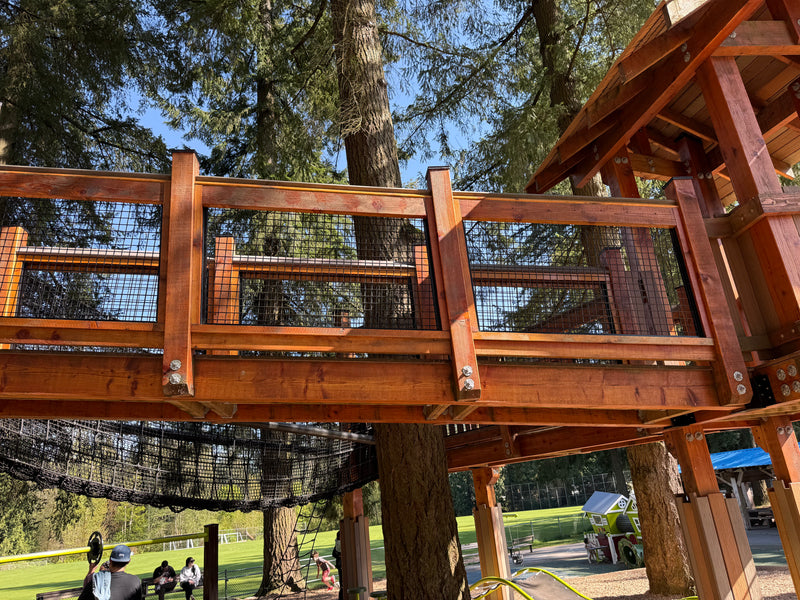 Load image into Gallery viewer, Black Hog Wire Deck Railing Panels (Framed or Unframed) - The Boreal - BarrierBoss™