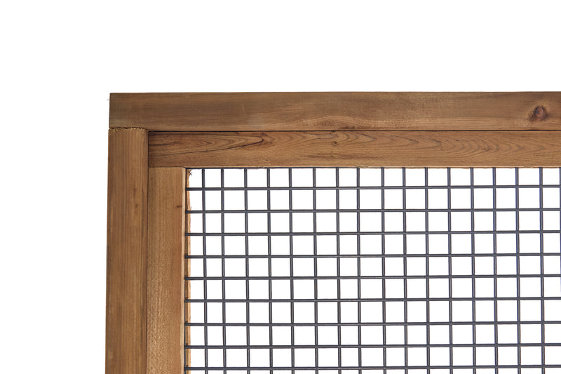 Load image into Gallery viewer, Black Hog Wire Fence Panels (Framed or Unframed) - The Rigid Panel - BarrierBoss™