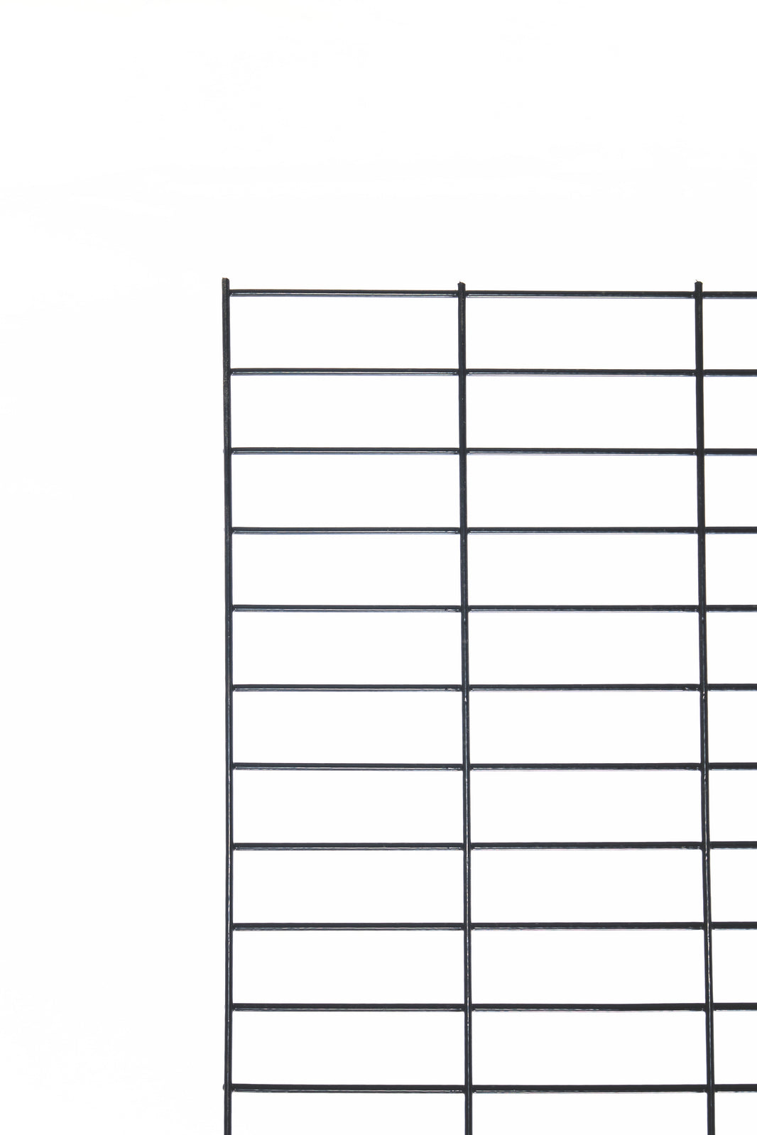 Black Hog Wire Fence Panels (Framed or Unframed) - The Rigid Panel - BarrierBoss™
