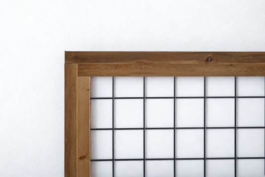 Black Hog Wire Fence Panels (Framed or Unframed) - The Rigid Panel - BarrierBoss™