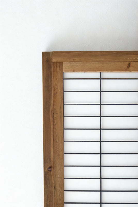 Black Hog Wire Fence Panels (Framed or Unframed) - The Rigid Panel - BarrierBoss™