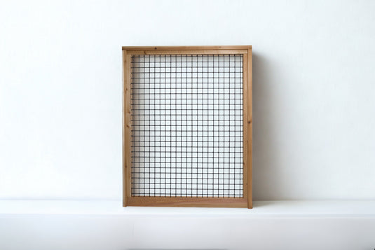Black Hog Wire Fence Panels (Framed or Unframed) - The Rigid Panel - BarrierBoss™