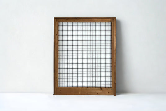 Black Hog Wire Fence Panels (Framed or Unframed) - The Rigid Panel - BarrierBoss™