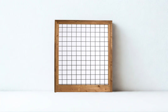 Black Hog Wire Fence Panels (Framed or Unframed) - The Rigid Panel - BarrierBoss™