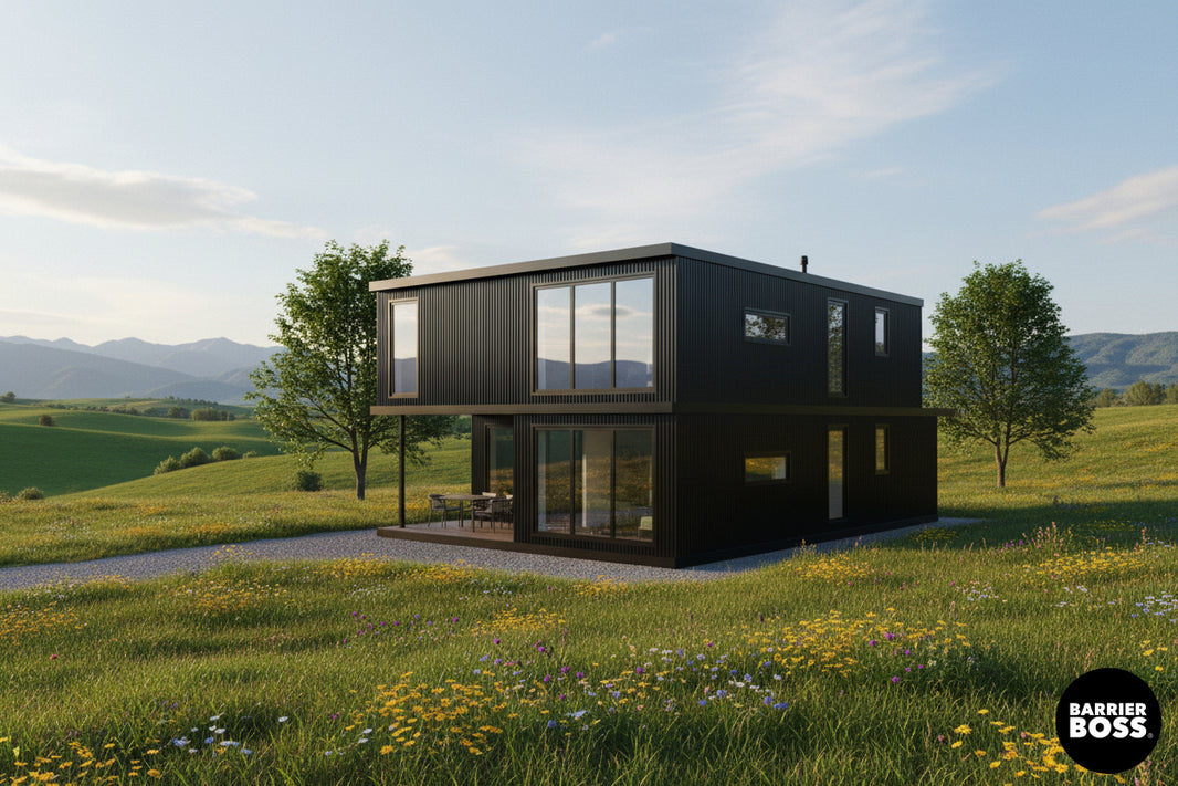 Corrugated Metal Siding Panels - The Trailhead - BarrierBoss™