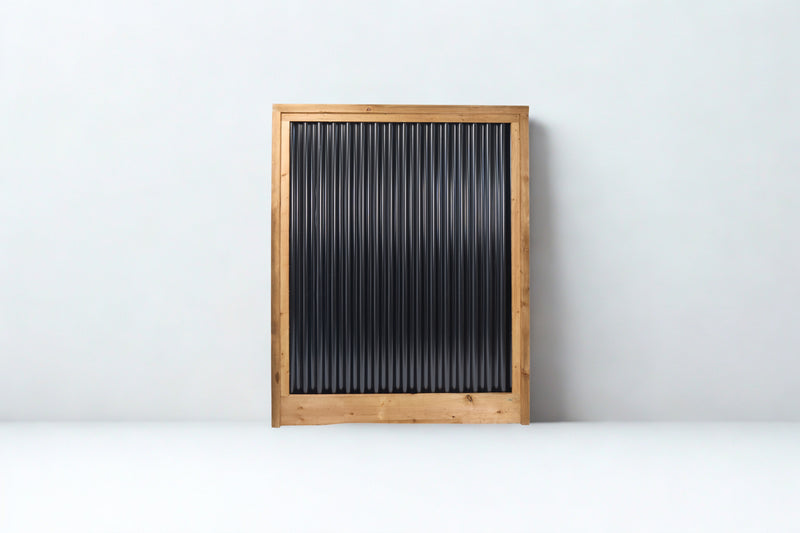 Load image into Gallery viewer, Corrugated Metal Privacy Fence Panel (Premade) - The Coastal - BarrierBoss™