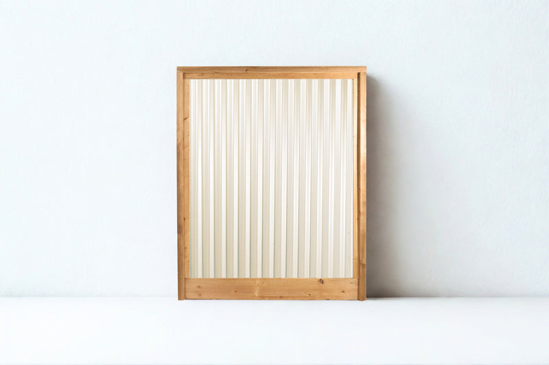 Load image into Gallery viewer, Corrugated Metal Privacy Fence Panel (Premade) - The Coastal - BarrierBoss™