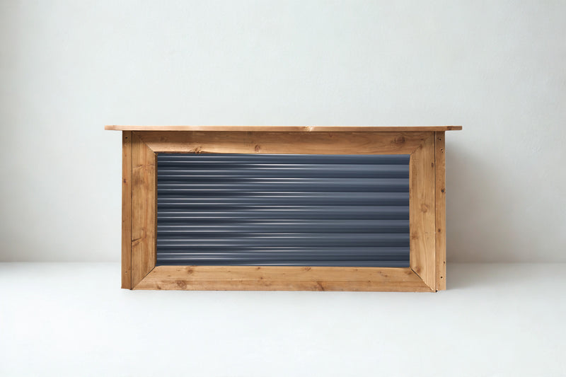 Load image into Gallery viewer, Corrugated Metal Planter Boxes - BarrierBossâ„¢