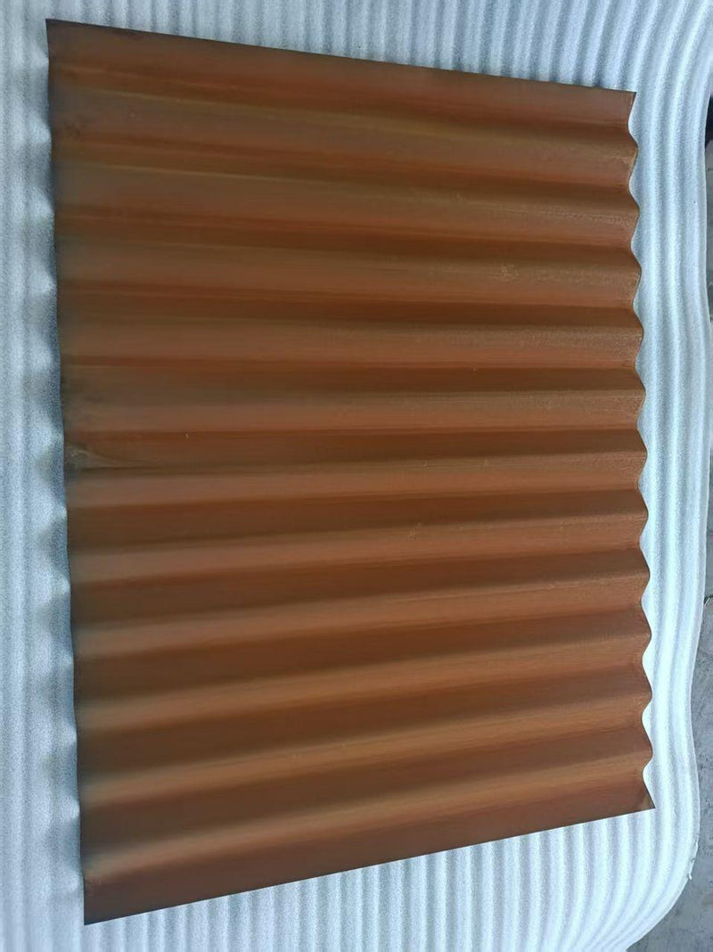 Load image into Gallery viewer, Weathering Steel - Corten Steel Fence Panels (Framed or Unframed) - The Badlands - BarrierBoss™
