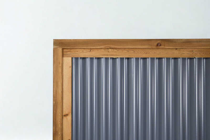 Load image into Gallery viewer, DIY Corrugated Metal Fence Kit - The Coastal - BarrierBoss™