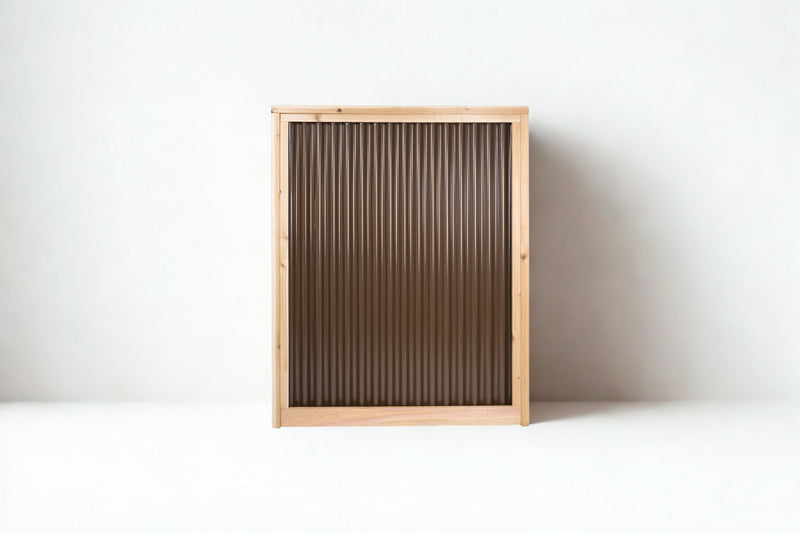 Load image into Gallery viewer, DIY Corrugated Metal Fence Kit - The Redwood - BarrierBoss™