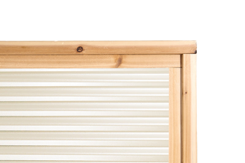 Load image into Gallery viewer, DIY Corrugated Metal Fence Kit - The Redwood - BarrierBoss™