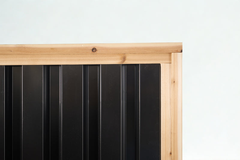 Load image into Gallery viewer, Deep Groove Metal Fence Panels (Premade) - The Revelstoke - BarrierBoss™