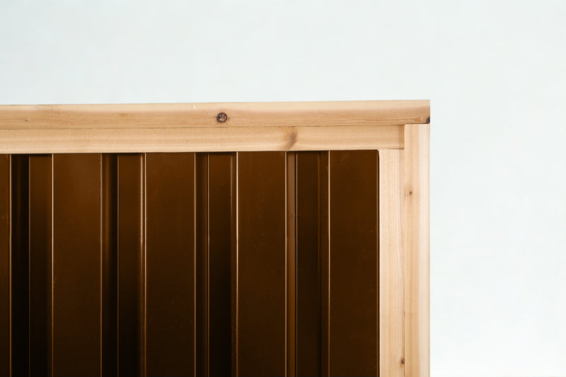 Load image into Gallery viewer, Deep Groove Metal Fence Panels (Premade) - The Revelstoke - BarrierBoss™