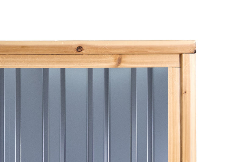 Load image into Gallery viewer, Deep Groove Metal Fence Panels (Premade) - The Revelstoke - BarrierBoss™