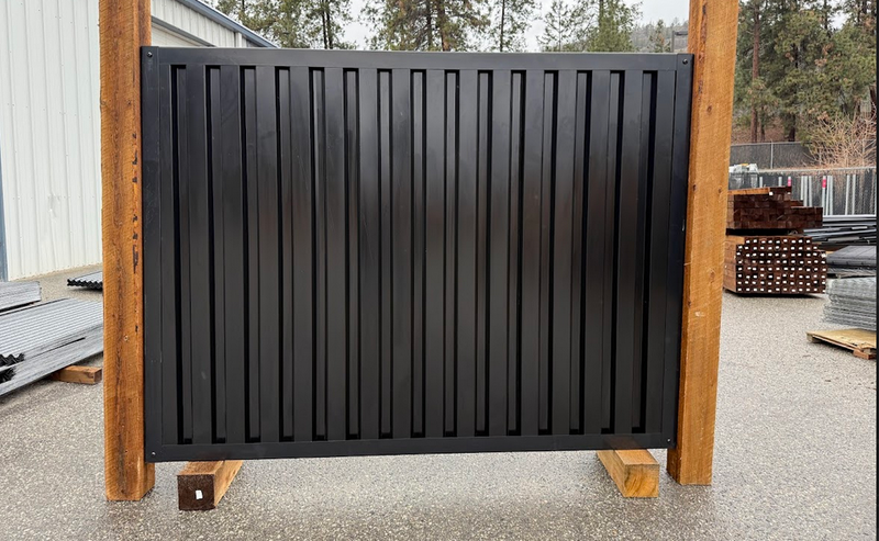 Load image into Gallery viewer, FireSmart® Metal Fence Panels with Steel Post & Frame System - The True North - BarrierBoss™