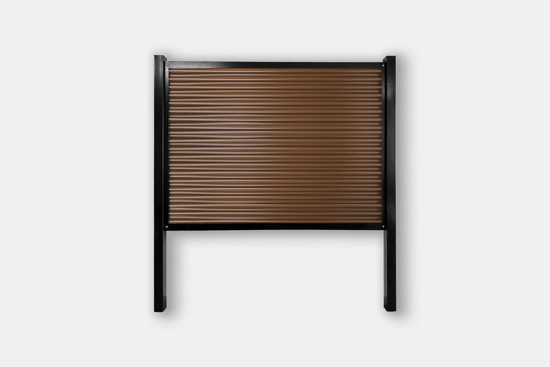 Load image into Gallery viewer, FireSmart® Metal Fence Panels with Steel Post & Frame System - The True North - BarrierBoss™