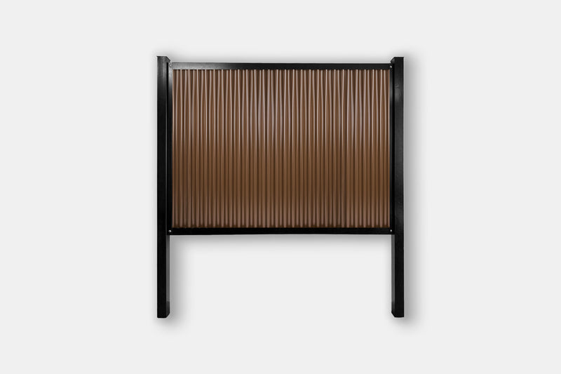 Load image into Gallery viewer, FireSmart® Metal Fence Panels with Steel Post & Frame System - The True North - BarrierBoss™