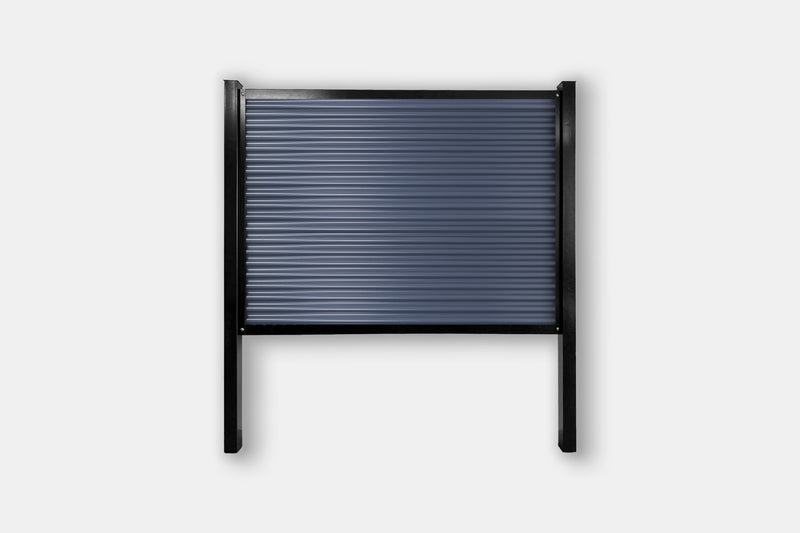 Load image into Gallery viewer, FireSmart® Metal Fence Panels with Steel Post & Frame System - The True North - BarrierBoss™