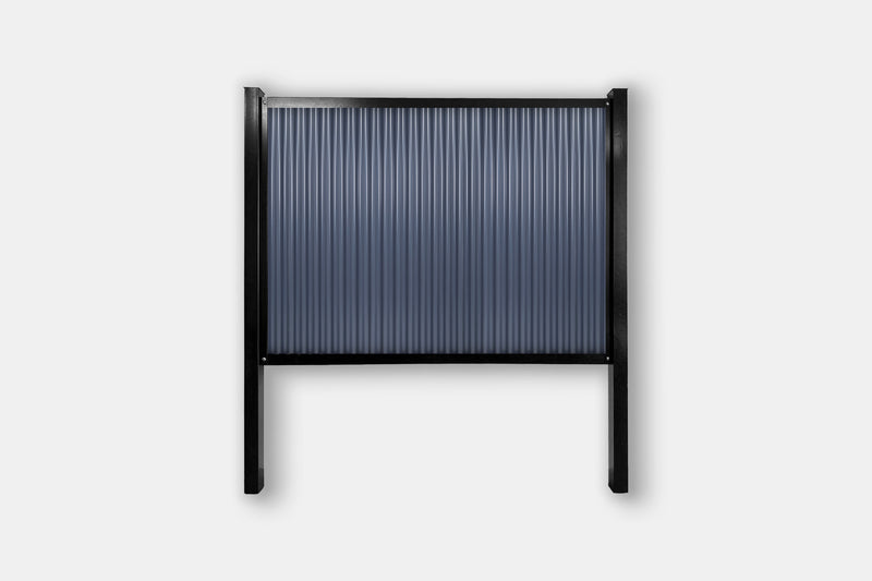 Load image into Gallery viewer, FireSmart® Metal Fence Panels with Steel Post & Frame System - The True North - BarrierBoss™