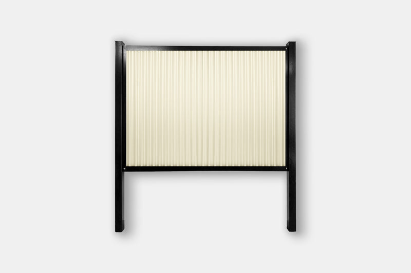 Load image into Gallery viewer, FireSmart® Metal Fence Panels with Steel Post & Frame System - The True North - BarrierBoss™