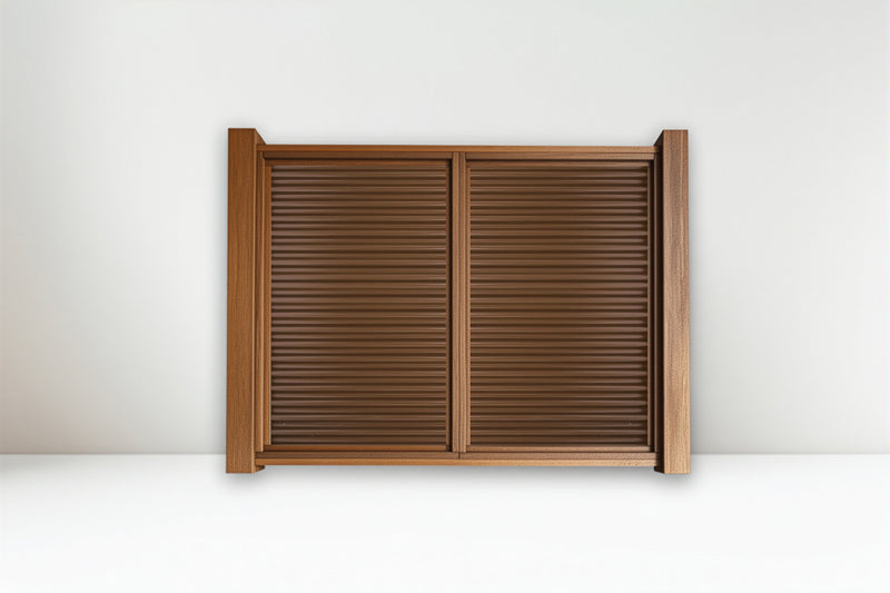 Load image into Gallery viewer, High-Wind Metal Privacy Fence Panel - Fort Knox - BarrierBoss