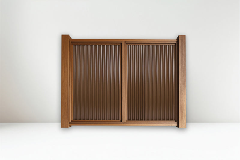 Load image into Gallery viewer, High-Wind Metal Privacy Fence Panel - Fort Knox - BarrierBoss