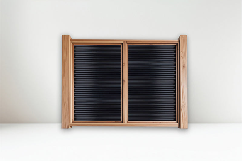 Load image into Gallery viewer, High-Wind Metal Privacy Fence Panel - Fort Knox - BarrierBoss