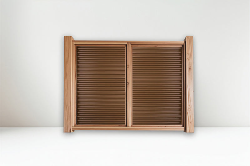 Load image into Gallery viewer, High-Wind Metal Privacy Fence Panel - Fort Knox - BarrierBoss