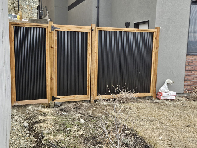 Load image into Gallery viewer, Gates for Corrugated Metal Fence - BarrierBoss™