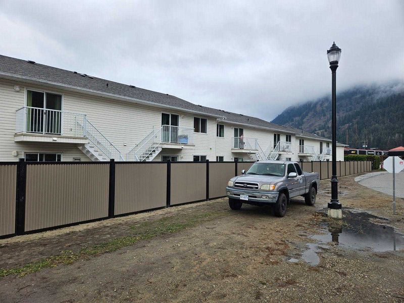 Load image into Gallery viewer, FireSmart® Metal Fence Panels with Steel Post & Frame System - The True North - BarrierBoss™