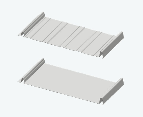 High Rib Aluminum Standing Seam Metal Cladding - Buy interlock