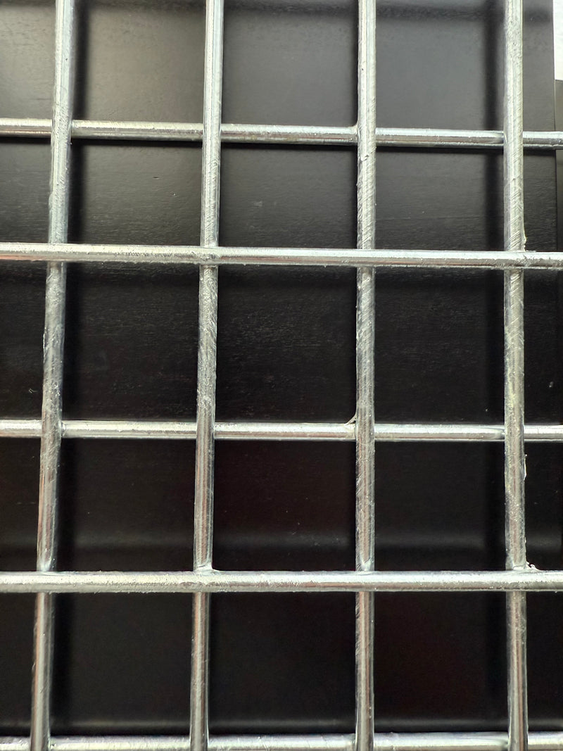 Load image into Gallery viewer, Silver Hog Wire Deck Railing Panels (Framed or Unframed) - The Kootenay - BarrierBoss™