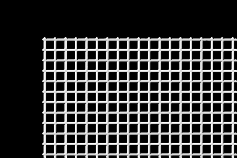 Load image into Gallery viewer, Unframed silver hog wire panel, 1" x 1" mesh — BarrierBoss