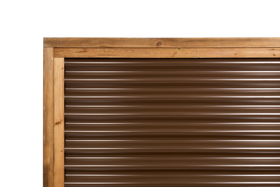 DIY Corrugated Metal Fence Kit - The Coastal - BarrierBoss™