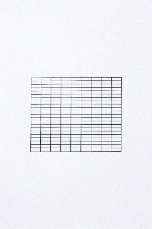 Black Hog Wire Fence Panels (Framed or Unframed) - The Rigid Panel - BarrierBoss™