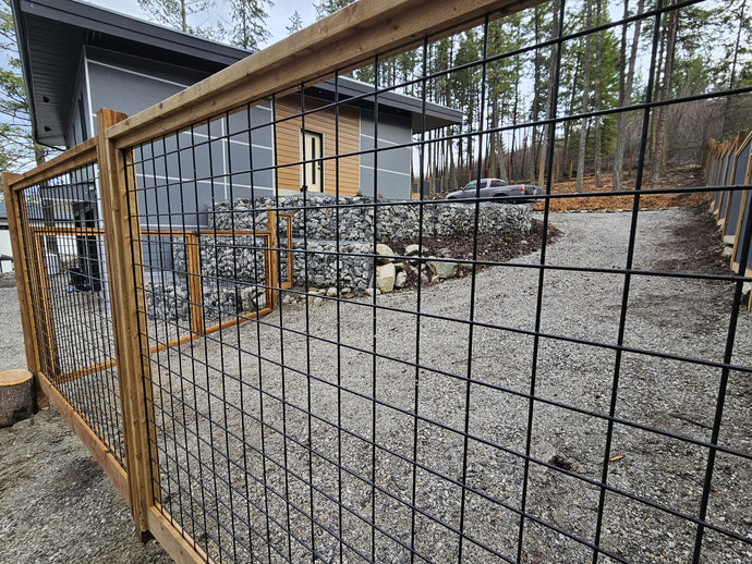 Purchasing and Installing a Hog Wire Fence