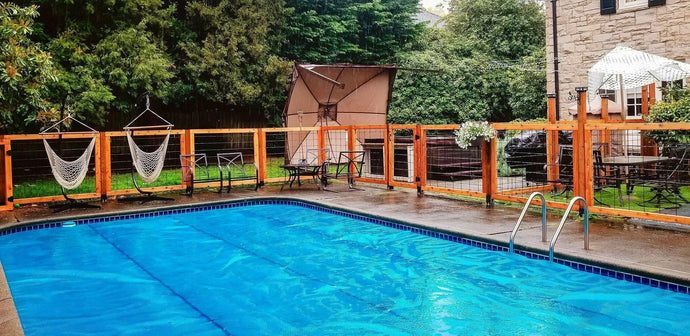 Hog Wire Pool Fencing: Safety Meets Style for Your Backyard Oasis