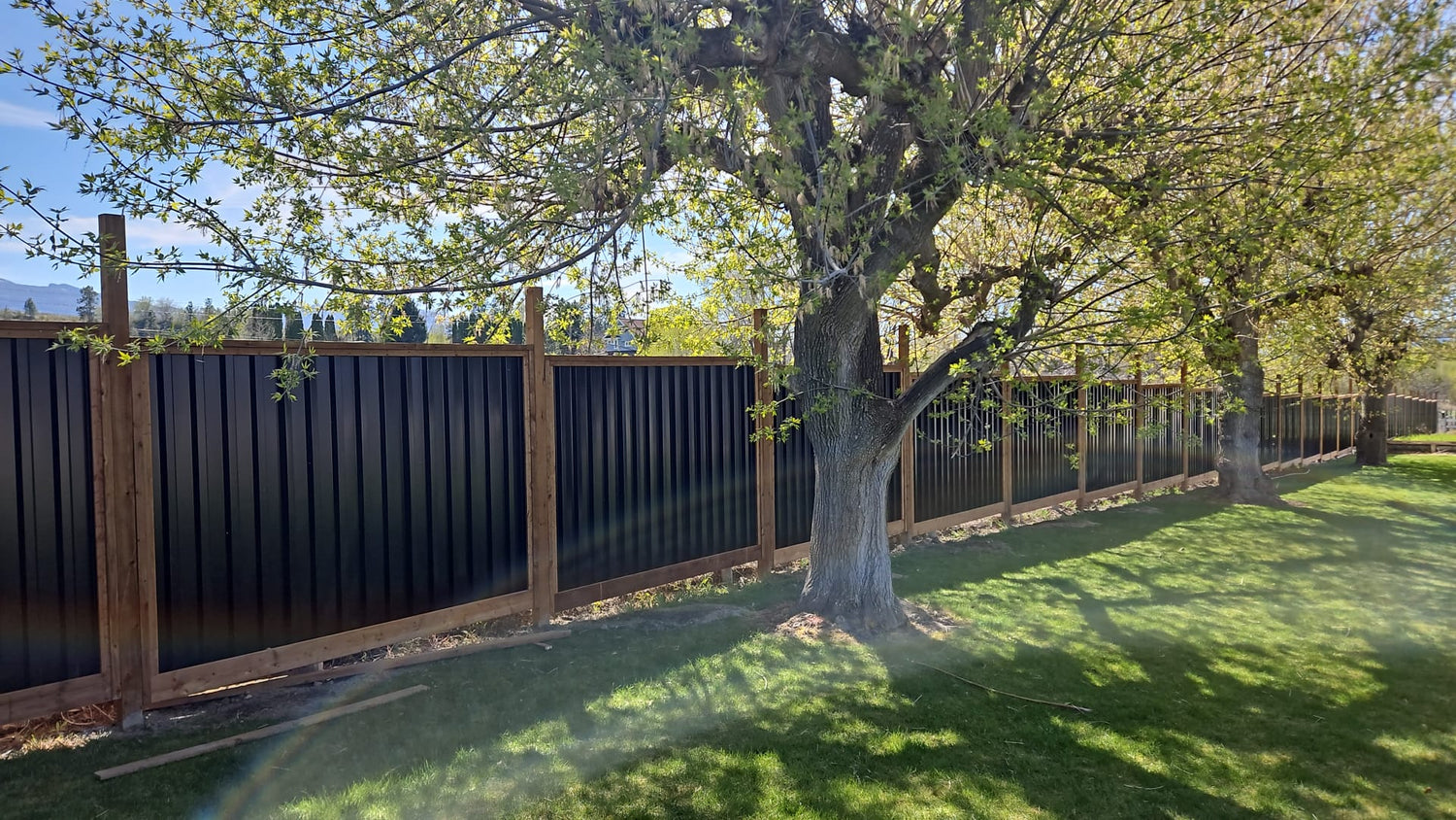 Metal Roofing Panels in a Classic Rib Finish in Custom Lengths