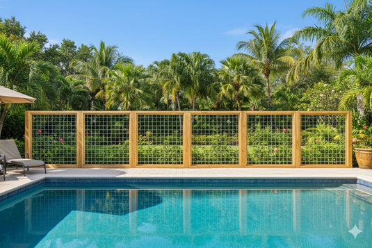 hog wire fences for coastal homes