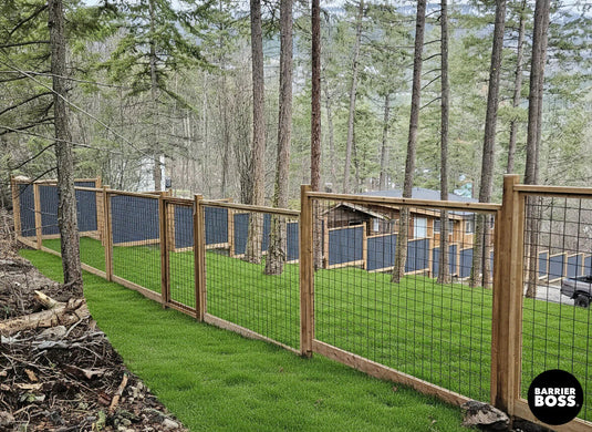 Purchasing and Installing a Hog Wire Fence