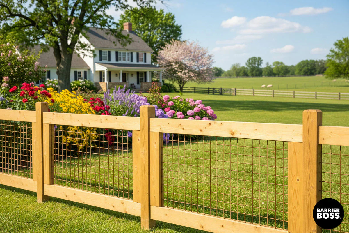 Hug Wire Can Hog Wire Fencing Be Stylish? Yes—Here’s How to Make It