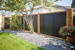 Metal & Privacy Fence