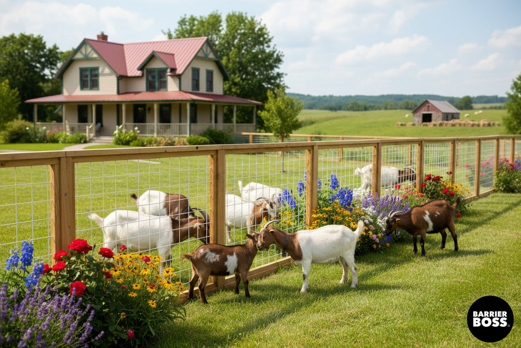 Silver Hog Wire Fence Panels (Framed or Unframed) - The Cariboo
