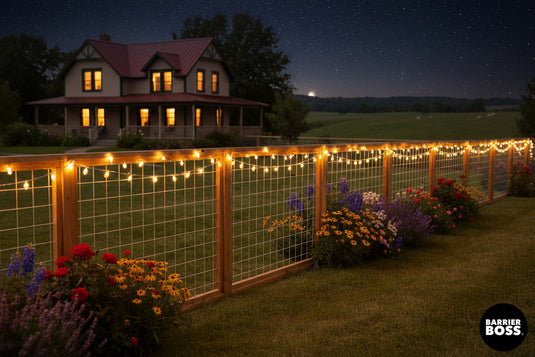 Silver Hog Wire Fence Panels (Framed or Unframed) - The Cariboo