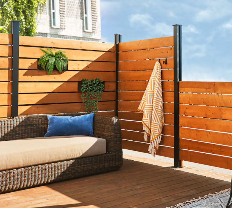 Black Aluminum Fence In-Ground System - The Muskoka Line - BarrierBoss™