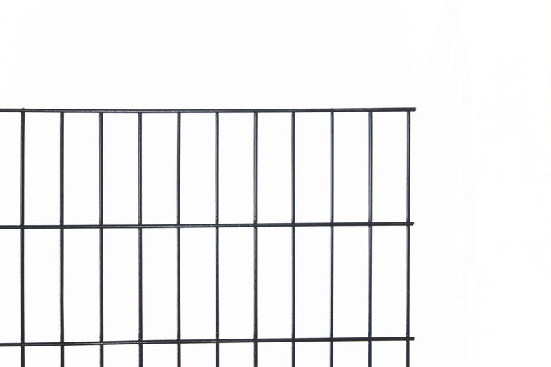 Load image into Gallery viewer, Unframed black hog wire panel, 2" x 6" mesh — BarrierBoss

