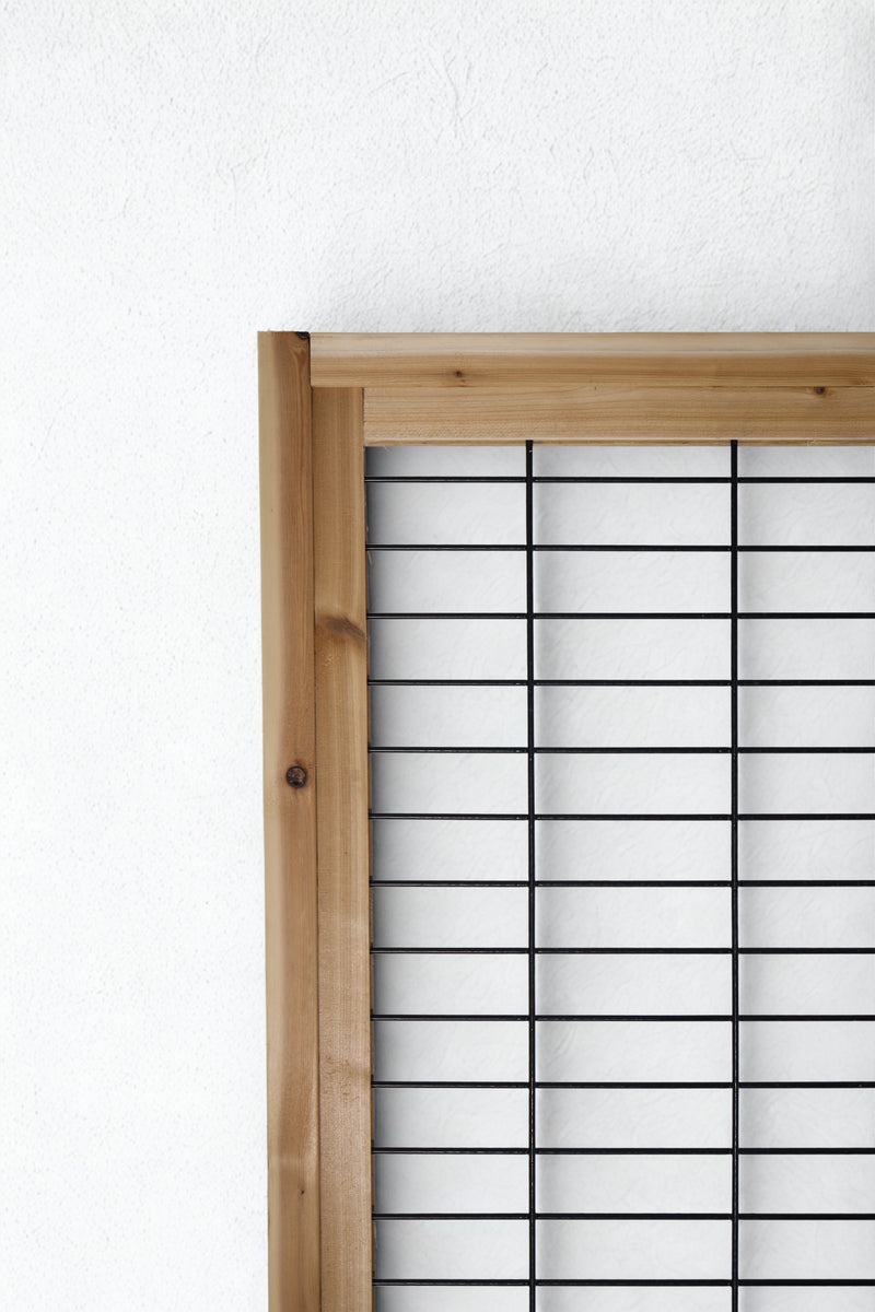 Load image into Gallery viewer, Black Hog Wire Fence Panels (Framed or Unframed) - The Rigid Panel - BarrierBoss™
