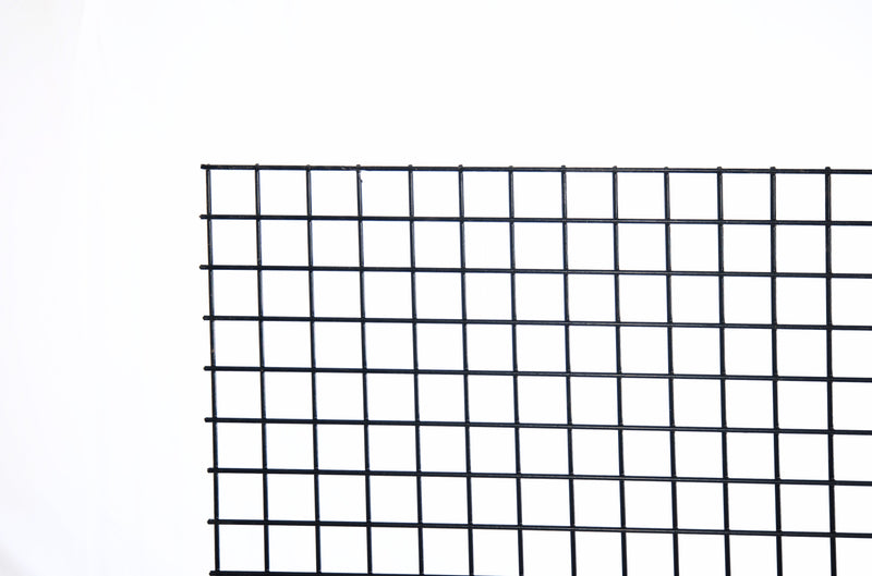 Load image into Gallery viewer, Black Hog Wire Fence Panels (Premade or Unframed) - The Rigid Panel - BarrierBoss™
