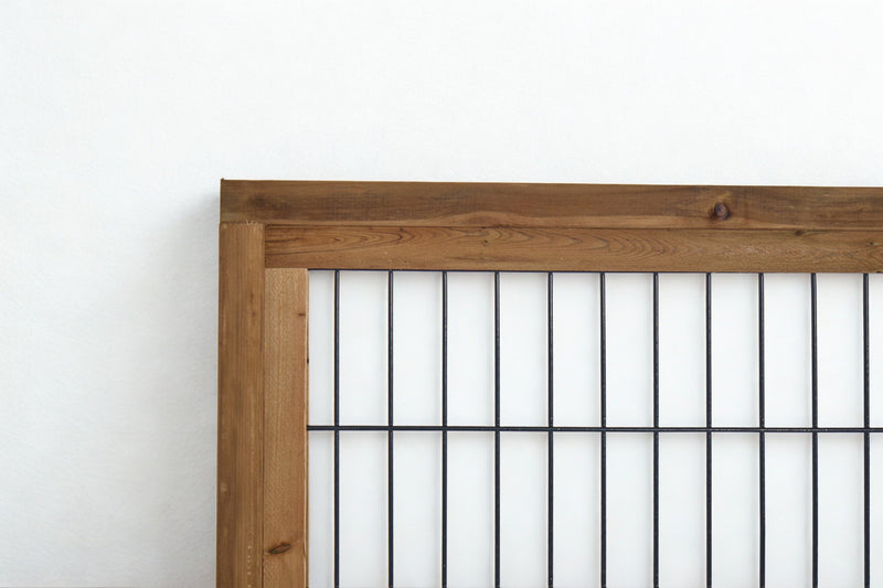 Load image into Gallery viewer, Black Hog Wire Fence Panels (Premade or Unframed) - The Rigid Panel - BarrierBoss™
